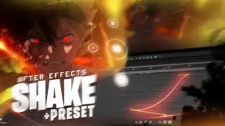 Creating Shake Effect and Saving it as Preset - After Effects Tutorial
