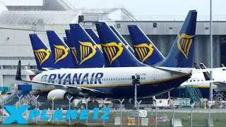 X-Plane 12 | London Stansted | Plane Spotting