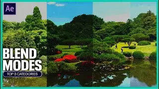 Top 3 Blend Modes Cartegories in After Effects Explained Step by Step!