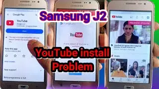 😪 Samsung j2 YouTube Update Problem । This app is not a working device । YouTube Fix Solution100%