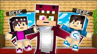 BEBE SPARTA es HIJO de RAPTORGAMER en MINECRAFT 😨 MINECRAFT ROLEPLAY