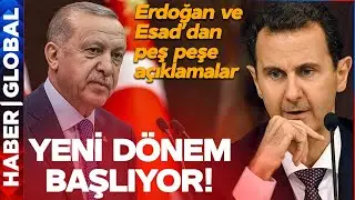 Türkiye ile Suriye Arasında Yeni Dönem Başlıyor! Esad ve Erdoğandan Peş Peşe Açıklamalar Geliyor