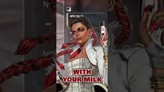 I’ll convert Fryda Wolff (Loba’s VA) to milk before cereal one of these days 😌 #apexlegends #amalee