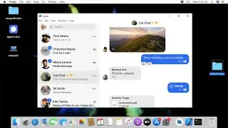 How to use Signal on Mac and PC |  how to Install Signal  on Mac PC Laptop Desktop