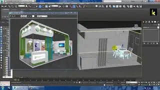 Tutorial on Modeling, texturing and lighting an exhibition stall in 3dsmax using Vray ( Part 3)