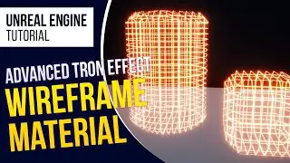 UE4 Wireframe Effect  l Unreal Engine 4.26 (Tutorial)