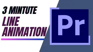 How to make Line Animation in Adobe Premier Pro CC 2024| 