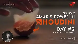 Amar's Power Effect in Houdini | Day 2 of 3 Days 3 Powers of UmroAyyar | UmroAyyar VFX