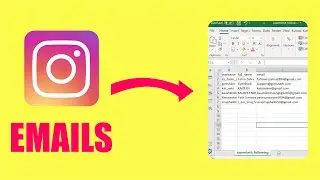 📧How to get bulk emails from Instagram | Scrape emails from Instagram | Email Scraper Download