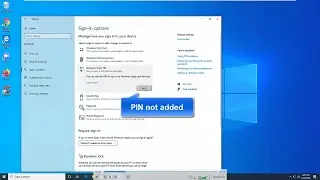 FIX: Windows 10 PIN Not Working