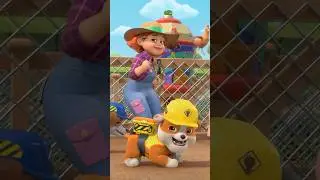 Rubble does the wiggle and wag dance to celebrate! #shorts