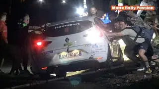 DIFFICULT NIGHT CORNER! | Rally Città di Lucca 2024 | CRASHES & MISTAKES