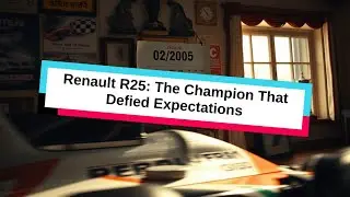 Renault R25: The Champion That Defied Expectations #F1 #shorts