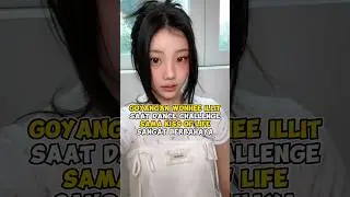 Goyangan Wonhee ILLIT saat dance challenge sama Kiss Of Life sangat berbahaya 