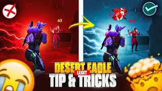 Handcam Tutorials 🥶😱!!!! God Level Desert Egale 🔫 Onetap Headshot Tips Like White444 On Mobile 🔥