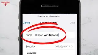 How to Use an iPhone to Connect to a Hidden WiFi Network