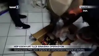 HDP Esenyurt İlçe Binasına Operasyon