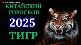 ТИГР 2025 - ПОДРОБНЫЙ КИТАЙСКИЙ ГОРОСКОП НА 2025 ГОД