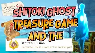 Shitoki Ghost Location and Treasure |Tsurumi Island ghosts| |Precious Chest| - Genshin Impact