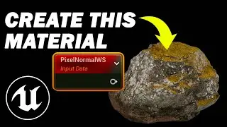 Pixel Normal WS Node EXPLAINED! Unreal Engine Materials