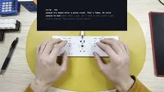Asterisk StenoKeyboards Typing Test Quote