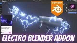 Creating Photorealistic Lightning Effect in Blender - Electro Blender Addon