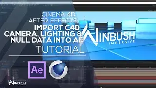 Import Cinema 4D Camera, Lighting and Position data into After Effects