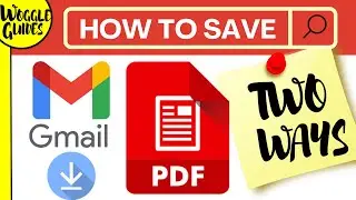 Save Gmail as PDF - 2 ways to download