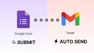 Send Gmail Automatically with Google Form Submission (Easy !)