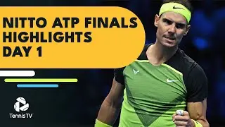 Fritz Faces Nadal in Debut; Auger-Aliassime Takes On Ruud | Nitto ATP Finals 2022 Highlights Day 1