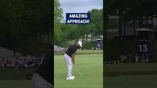 Jon Rahm's FANTASTIC iron shot! 🔥