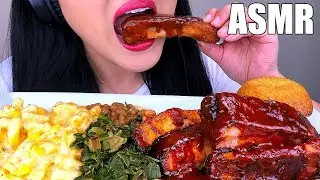 ASMR RIBS FEAST *MESSY EATING* (NO TALKING) Eating Sounds | ASMR Phan