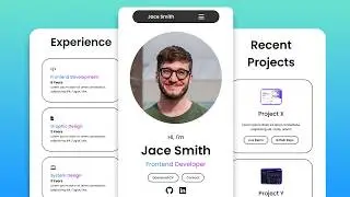 Modern Responsive Portfolio Website with HTML & CSS & JavaScript