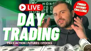 🔴LIVE DAY TRADING w/ FUNDED ACCOUNT [ICT CONCEPTS + SMART MONEY CONCEPTS]