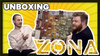 Unboxing Zona: The Secret of Chernobyl Board Game