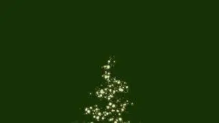 Christmas Tree in water reflect vfx