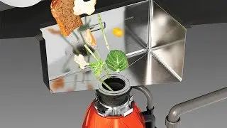 Измельчитель пищевых отходов для раковины  Omoikiri NAGARE
