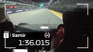 F1 Singapore 2018 Pole Lap Samir