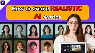 How to Create Realistic Avatar in 5 minutes | AI Talking Avatar Generator - Edimakor new AI feature