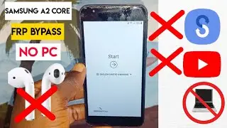 Samsung A2 Core Frp Bypass | New Solution 2023 | SM-A260f Google Account Remove | Without Pc