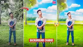 How to Make Photo Attractive in Photoshop - Photoshop Photo Editing