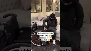 Kaki ukhti tidak bisa bergerak, semoga cepat sembuh 🤲