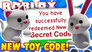 NEW SECRET ADOPT ME CODE! How To Get New Pet Item In Roblox! Roblox Toy Codes Series 8 Working 2020!