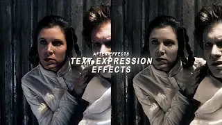 after effects: text expressions effect