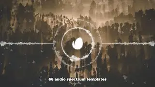 Audio Spectrum Music Visualizer Template - After Effects Template