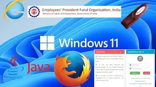 how to install java Firefox for epfo dsc kyc approval employer portal on windows 11