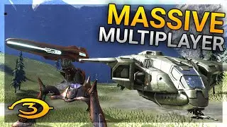 BIRTHDAY MASSIVE 16 PLAYER GAMEPLAY - Halo 3 Mods #134