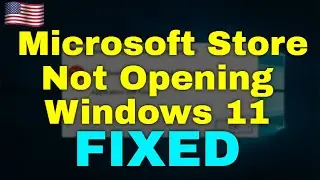 How to Fix Microsoft Store Not Opening Windows 11