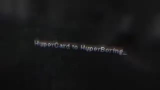 HyperCard to HyperBoring