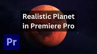 How to create realistic Planet in Premiere Pro | 